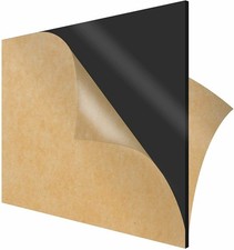  1-Pack SimbaLux  Acrylic Sheet Black 12  x12  1/4" Thick 6mm Plexiglass