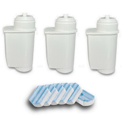 6 Entkalkungstabletten + 3 Wasserfilter für Siemens EQ.700 integral