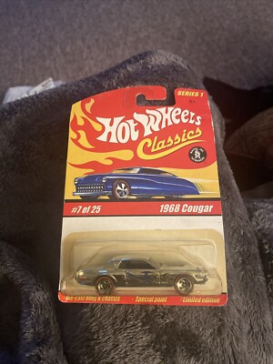 Hot Wheels Classics Series 1 - #7/25 - 1968 Cougar, Silver