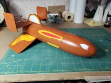 Upscale Cloud Hopper Estes GoonyBirds Flying Model Rocket kit 2.6 dia, 14in tall