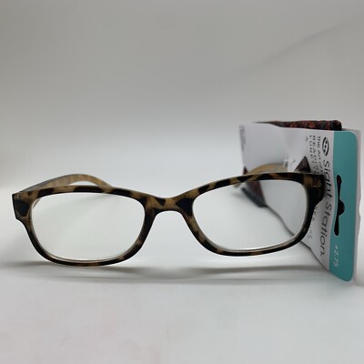 Foster Grant Sight Station HEATHER GOLD TORT + 2.75 Reading Glasses  READERS