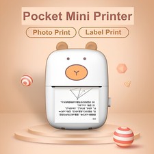 ADLbasic Mini Portable Bluetooth Wireless Thermal Label Printer