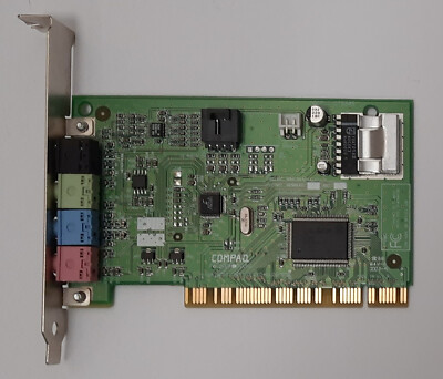 Creative Audio PCI CT5805 Soundkarte (Compaq Premier Sound, retro, 2000)