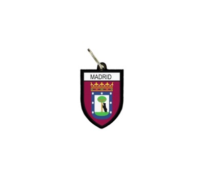 Porte-clés Vintage Avec écusson Drapeau Espagne, Petit Accessoire Déco