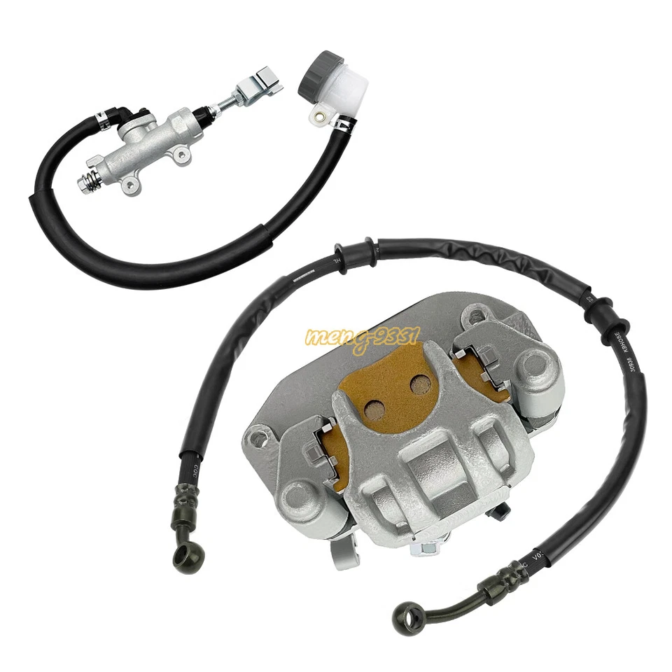 Conjunto de pinza y manguera de cilindro maestro de freno trasero para HONDA TRX450R TRX450ER 04-14 Foto 3 de 4