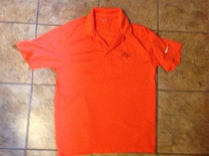 Michael Jordan Adult Small Nike Golf Orange Polo/ Golf Shirt | eBay