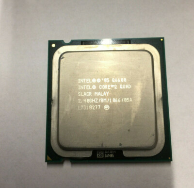 Intel Core 2 Quad Q6600 Boxed incl. Lüfter - 2,4 GHz 4 Kerne Prozessor SLACR