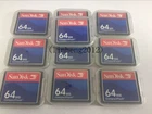 10PCS   64MB  Sandisk  Compact Flash Card  64MB CF Memory card  SDCFB/SDCFJ