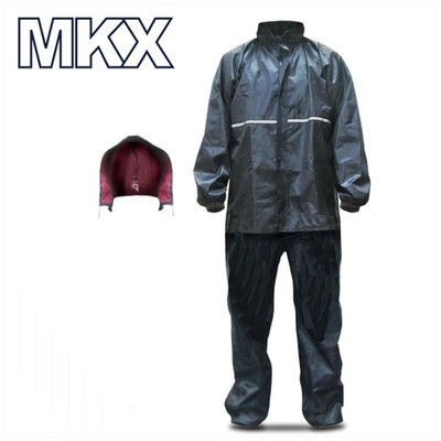 REGENKOMBI Jacke und Hose von MKX  BLAU S