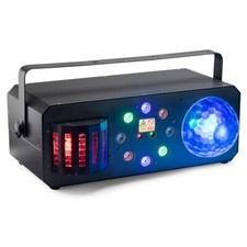 Stagg SLE-TRANCE40-1 4-Effects-in-1 Laser/Derby/Color Wash/Disco Ball Light