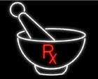 Rx Pharmacy 24"x20" Neon Sign Light Lamp Workshop Poster Collection Beer Uy
