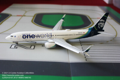 Gemini Jets Alaska Airlines Boeing 737-900ER Flaps Down One World Model 1:200
