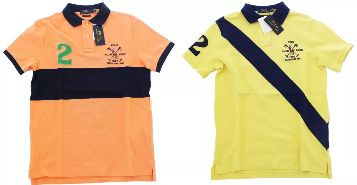 Polo Ralph Lauren Custom Slim-Fit Big Pony Mesh Short-Sleeve Polo Shirt