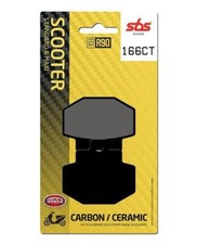 SBS 166CT Carbon Rear Break Pad for PIAGGIO VESPA	GTS Super i.e.	125	2015 - 2016