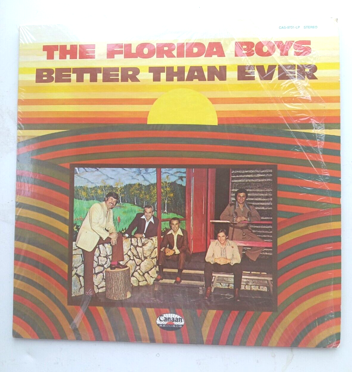 Florida Boys Better Than Ever 1973 Gospel LP Canaan CAS-9731 Open Shrink
