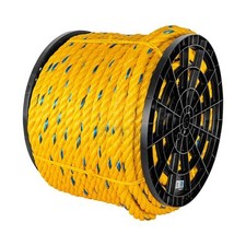Fiero CUE-25 Kilo of yellow polypropylene rope 25 mm, roll 30 kg