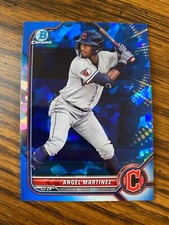 2022 Bowman Draft Sapphire ANGEL MARTINEZ #BDC-134 Base Refractor Prospect