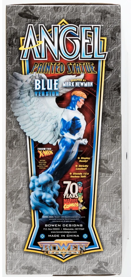 NUEVO/SELLADO ÁNGEL AZUL Estatua (Bowen 2009) Vengadores X-Men Wolverine Arcángel Foto 3 de 4
