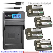 BP-511 Battery or Slim LCD Charger for Canon PowerShot Pro 1, Pro 90, Pro 90 IS