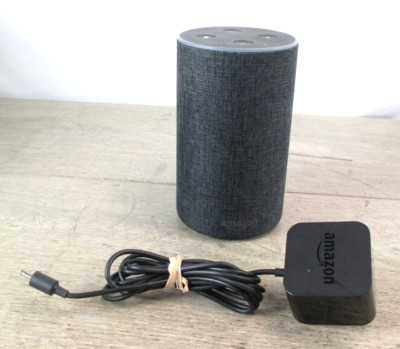 Amazon Echo 2nd Gen Home Music Smart Assistant Wireless Speaker TESTED