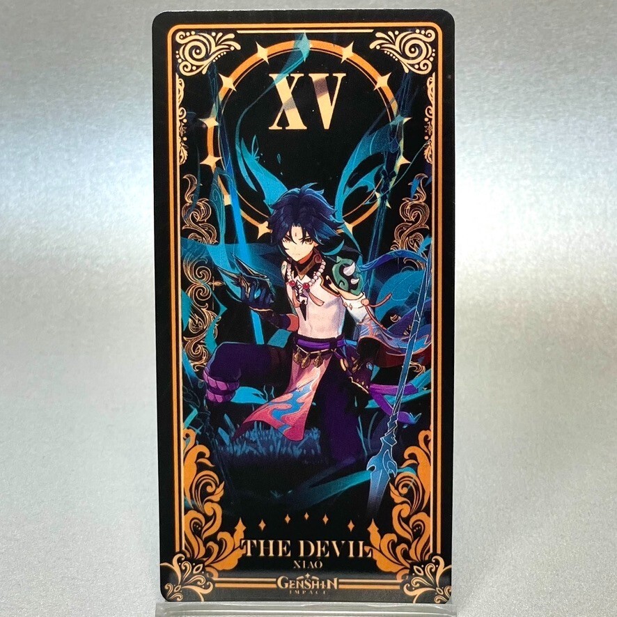 Xiao Tarot Card Genshin Impact The Devil Playing Card TCG Japan