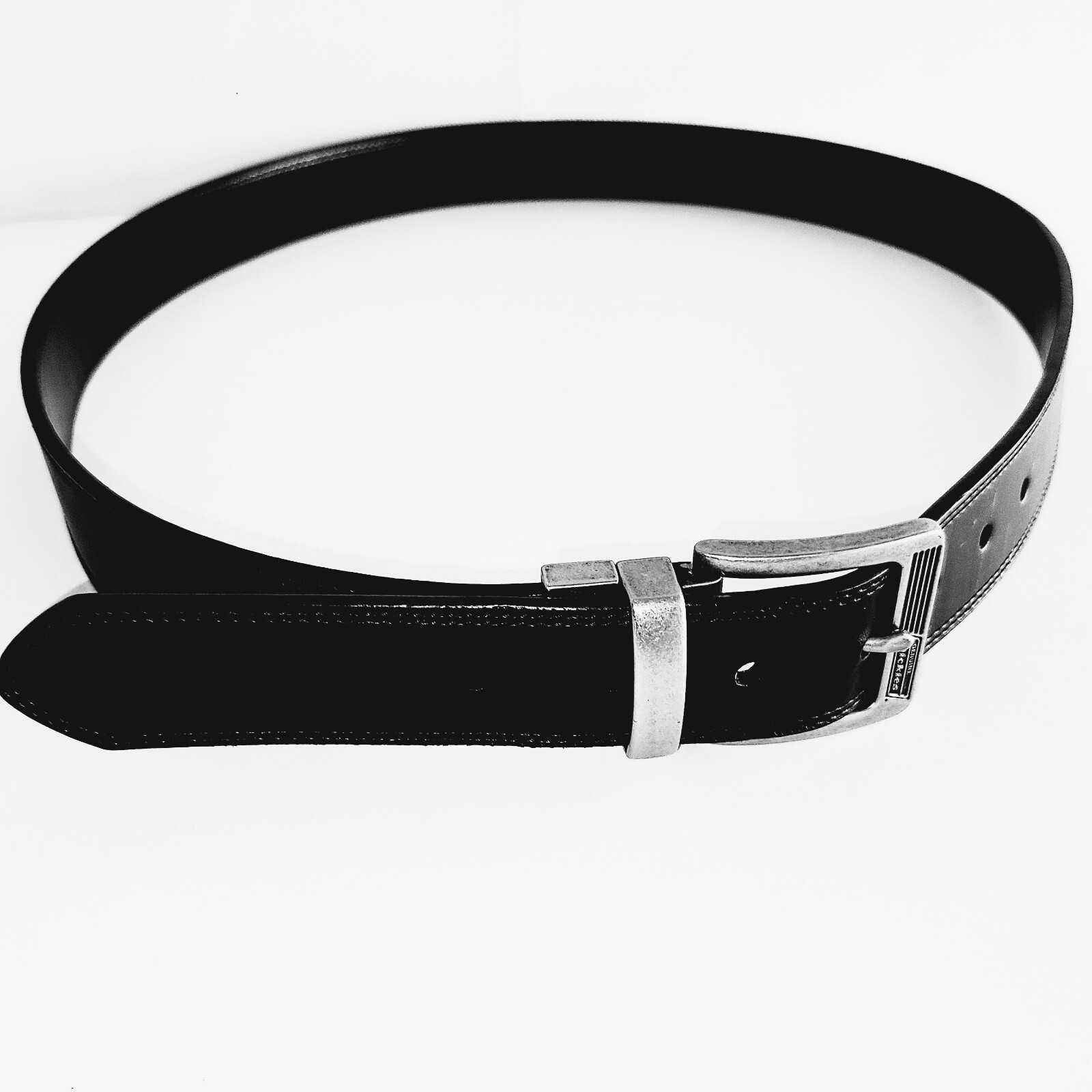 Dickies Mens Size 40 Black Brown Reversible Leather Belt eBay