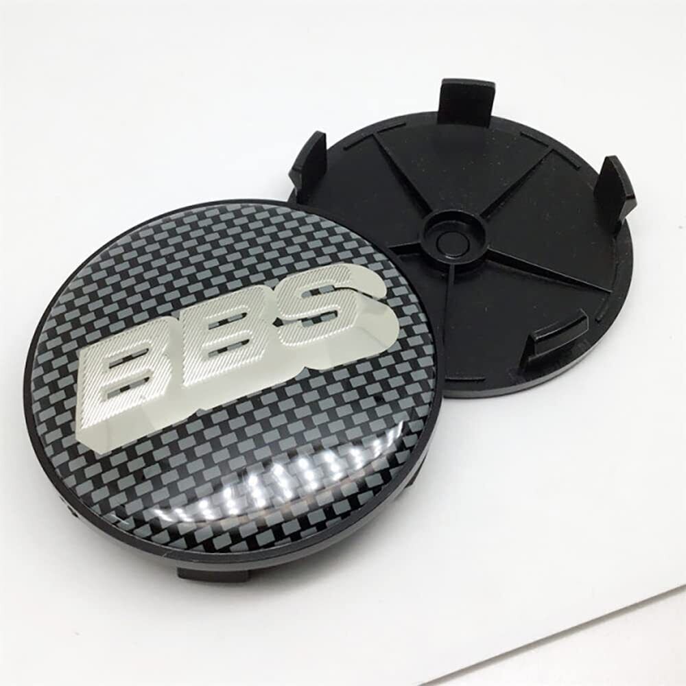 4x 68mm / 64mm BBS Nabendeckel Felgendeckel Radkappen