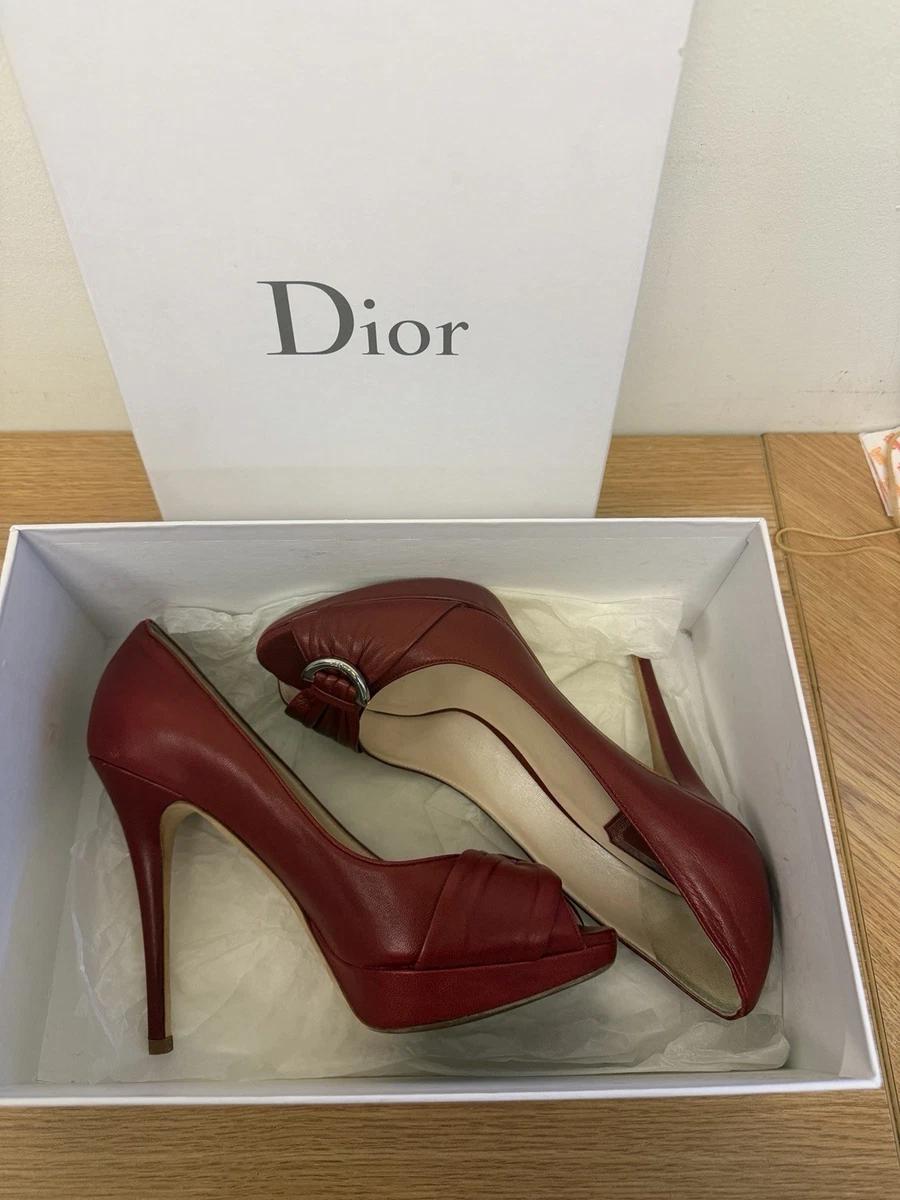 Rain vintage Dior 赤 ハイヒール ポインテッドトゥ Dior Red Heels for Women for sale | eBay