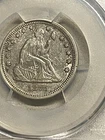 1877-CC Seated Liberty Quarter 25C Silver No Arrows PCGS XF40