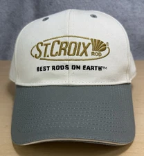 St. Croix Rod Hat  Best Rods On Earth Adjastable One Size Cotton Baseball Cap