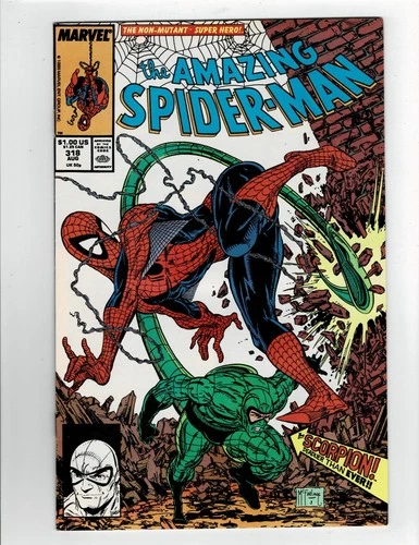 Amazing Spider-man # 318 VF or Better Todd Mcfarlane  1989 Combine Shipping Z5
