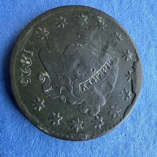 Photo of a 1825-P Large Cent from an eBay listing that sold on Jul 20, 2026