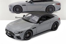i-Scale 1/18 Mercedes Benz SL-Class SL63 AMG Spider 2021 Grey Black 180053
