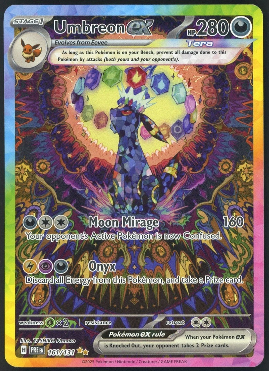 Umbreon ex 161/131 Prismatic Evolutions for sale | eBay