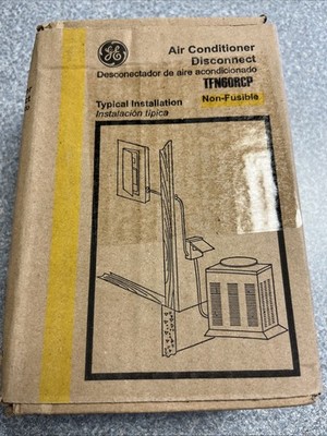 GE TFN60RCP Air Conditioner Disconnect - Gray