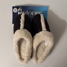 Clog Slippers Small Black Isotoner Bd11