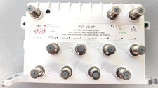 PCT-VC-9P Cable TV 9 Port RF Bypass Amplifier w/ Passive Return (Pre-Owned)
