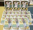 Konnor Griffin 18-Card Bowman Lot (Draft x15 + '25 Bowman x3) Pirates