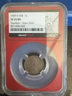 1909 S VDB Lincoln Wheat Copper,XF 45.  Desired Vaultbox Red Core!  Description.