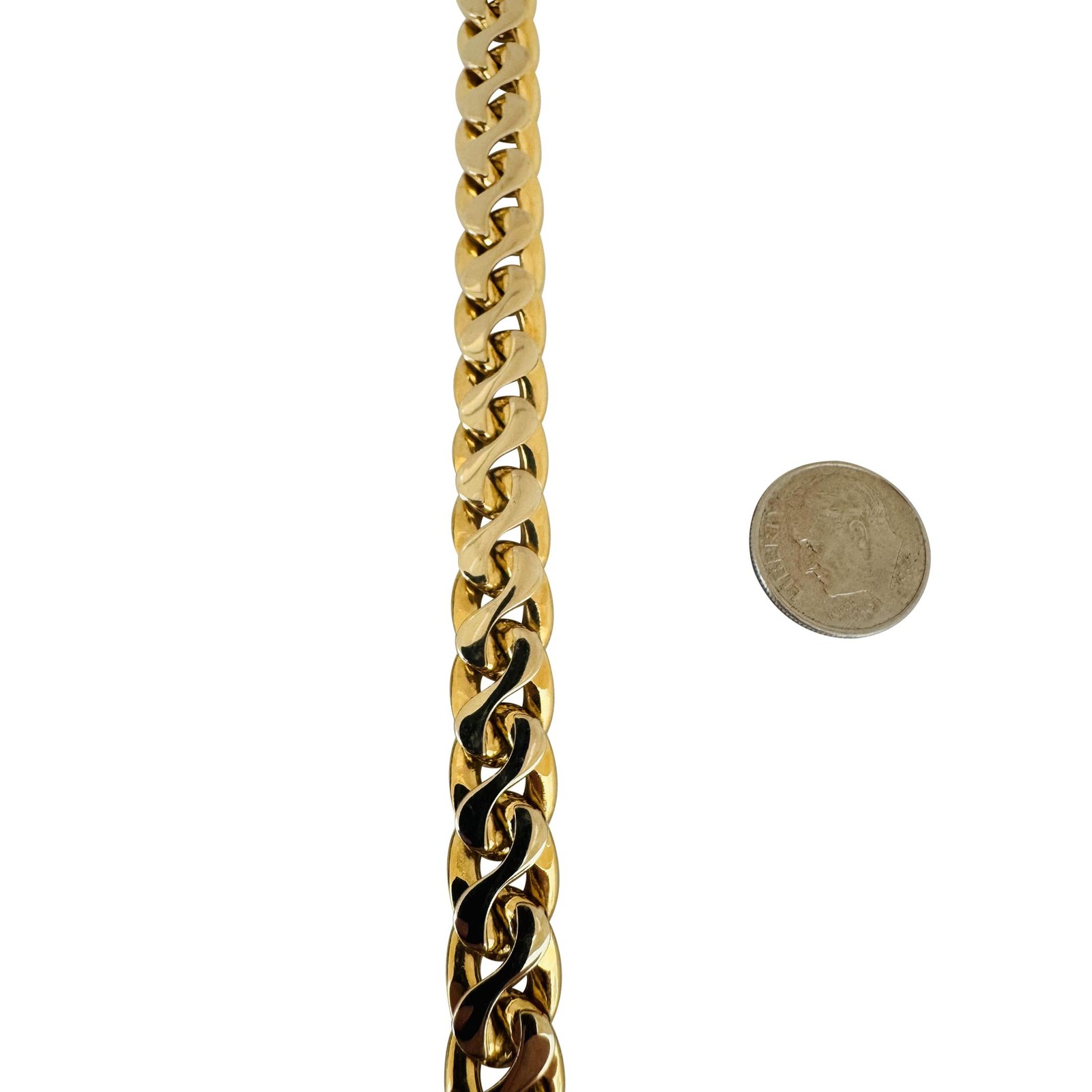 18k Yellow and White Gold 44g UnoAErre Reversible… - image 10