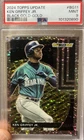 2024 Topps Update Series Topps Black Gold Ken Griffey Jr #BG-11 Gold /75 PSA 9
