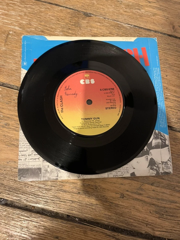 JOB LOT 12 PUNK 7”s SEX PISTOLS CLASH SKIDS GEN X ZOUNDS CONFLICT TUBEWAY ARMY  - Image 3 of 4