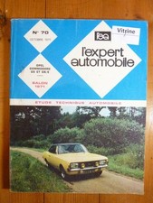 Revue technique Opel COMMODORE
