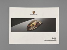 Libretto di servizio OEM garanzia e manutenzione USA Porsche 911 997 turbo GT2 Carrera 