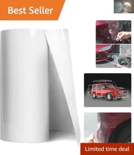 Transparent Protective Vinyl Wrap Film - 12" x 60" - Enhances Vehicle Aesthetics