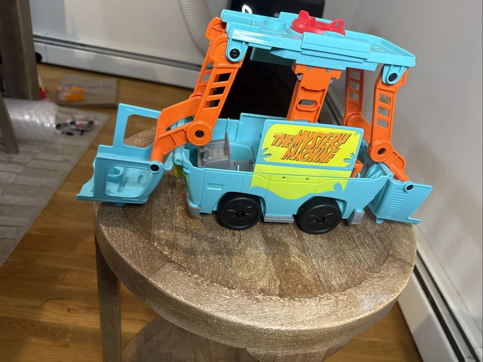 Imaginext Scooby-Doo Transforming Mystery Machine furgoneta Mattel 2017 sin figuras Foto 4 de 4