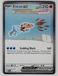 Eiscue ex 222/197 Special Illustration Rare Obsidian Flames