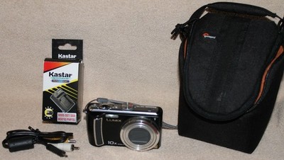 Panasonic LUMIX DMC-TZ5 Black 9.1 MP Digital Camera With Case, SD