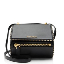 Givenchy Leather Chain Trim Pandora Box Mini Crossbody