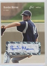 2006 Just Minors Rookies Preview Gold 4/50 Brandon Morrow #JRPr-11 Auto 1h1